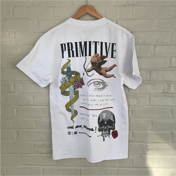 Primitive White Guns N' Roses Tee - Picture 6 of 6